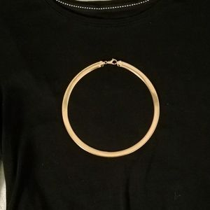 Bronze Herringbone Necklace